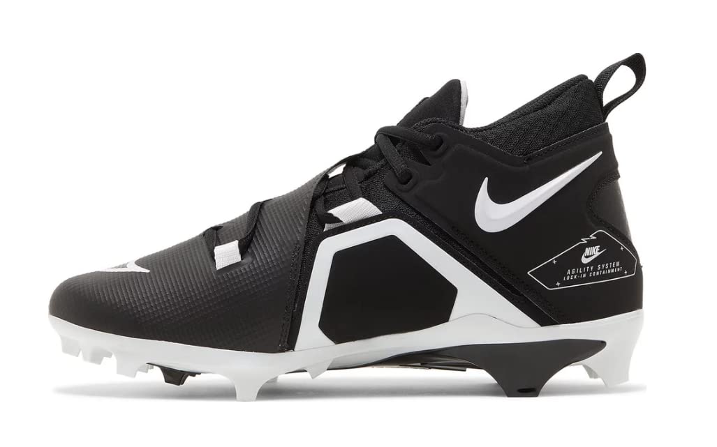 Nike Alpha Menace Pro 3 Black/White Black Sz13