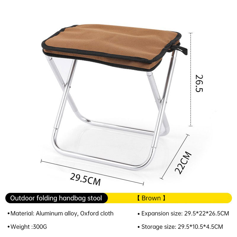 Outdoor Folding Ultra Light  Camping Chair Portable Bench