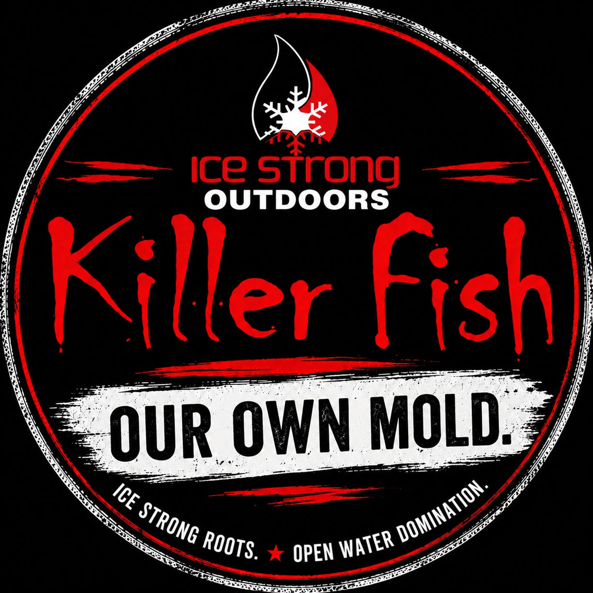 Ice Strong Outdoors - Killer Fish - Rattling DEEP Diver UV- 6 DEEP DIVER & BOX RESTOCKED SEPT 10! - add this to your cart and in the notes write your 6 plugs selection!